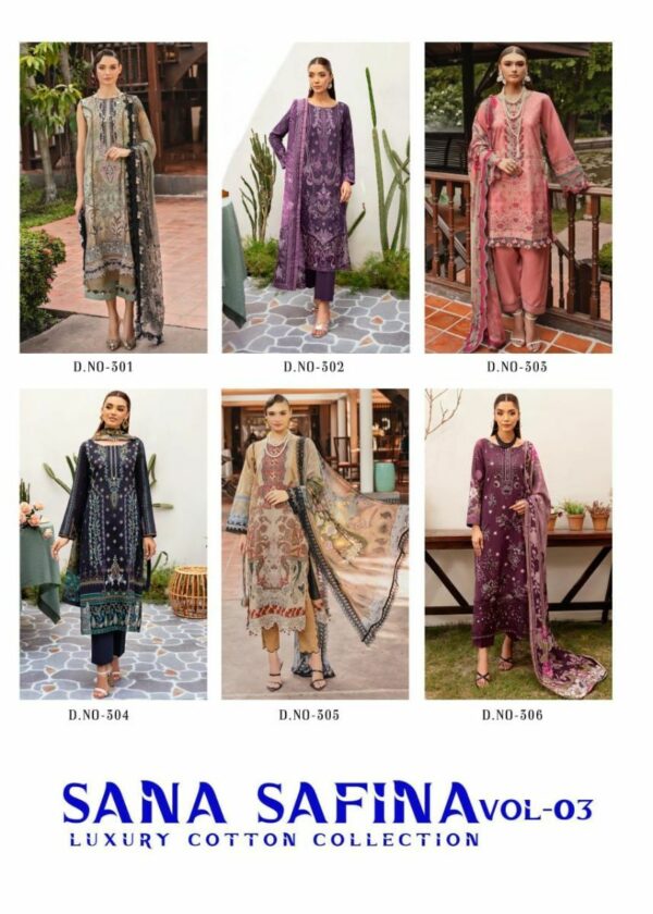 thumbs SANA SAFINA VOL 3 LUXURY COTTON KARACHI PRINT SALWAR SUIT SUPPLIER IN SURAT 2.jpg