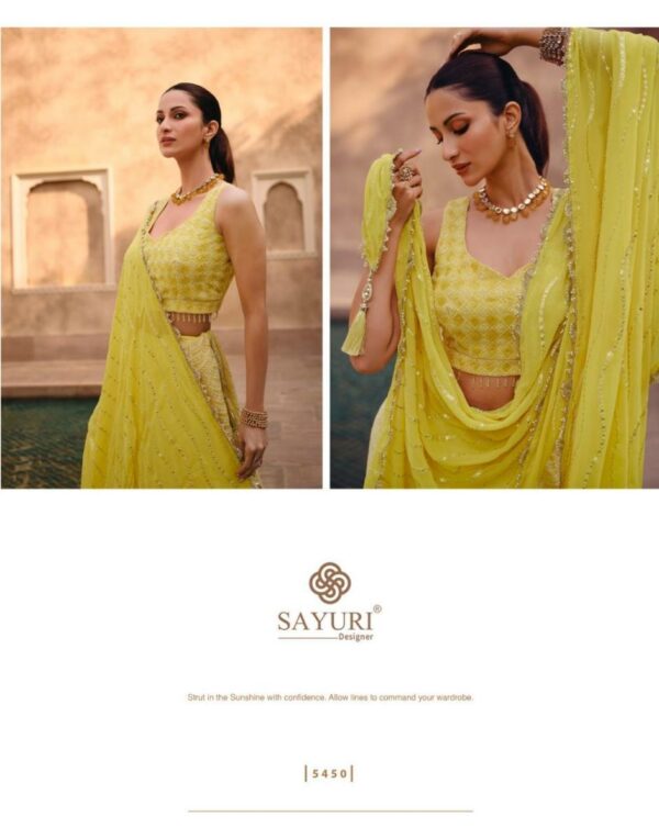 thumbs SAYURI DESIGNER SANIYA GEORGETTE EMBROIDERY SUITS SUPPLIER IN SURAT 5.jpg