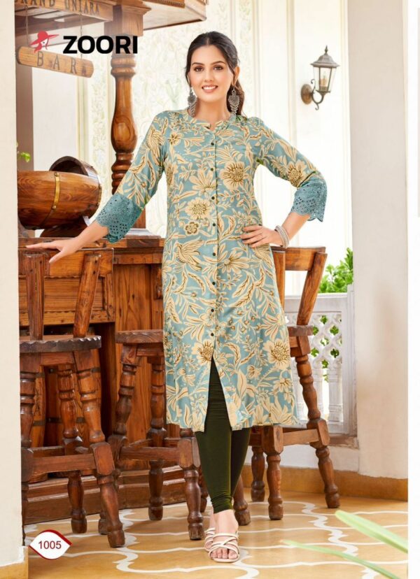 thumbs ZOORI AADHYA RAYON PRINTED KURTI CATALOGUE WHOLESALER IN SURAT 1.jpg