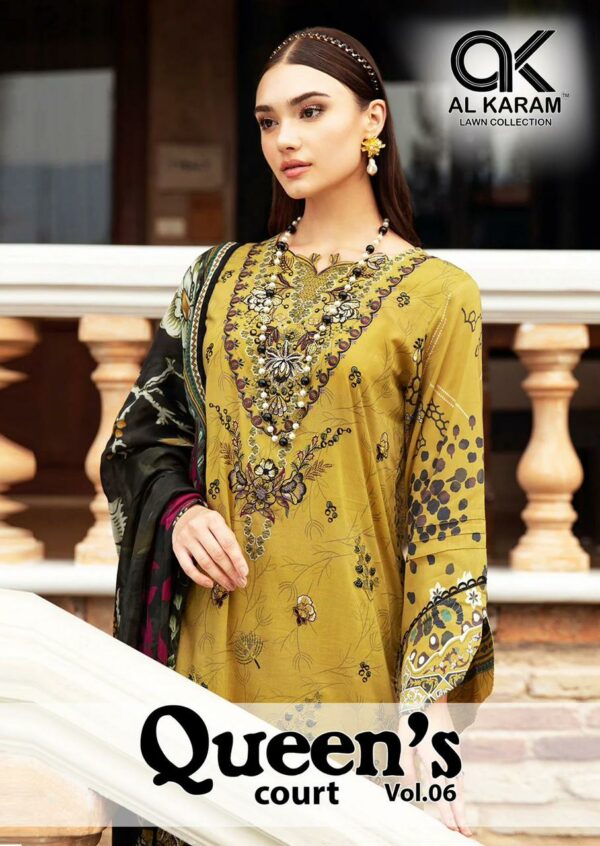 AL KARAM QUEENS COURT VOL 6 CAMBRIC COTTON SUITS 7.jpg