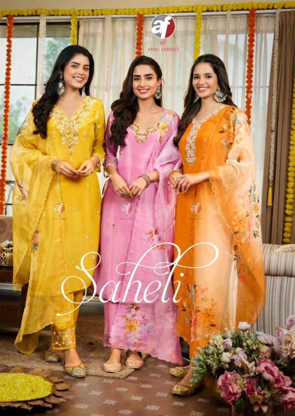 ANJU FABRICS SAHELI PURE TISSUE SHIMMER READYMADE KURTI SUPPLIER 4.jpg