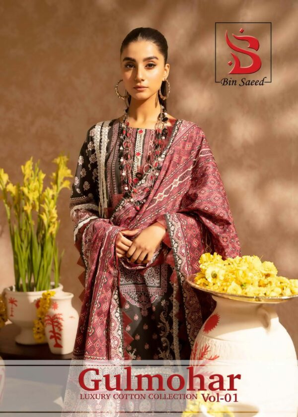 BIN SAEED GULMOHAR VOL 1 PURE COTTON SUITS 13.jpg