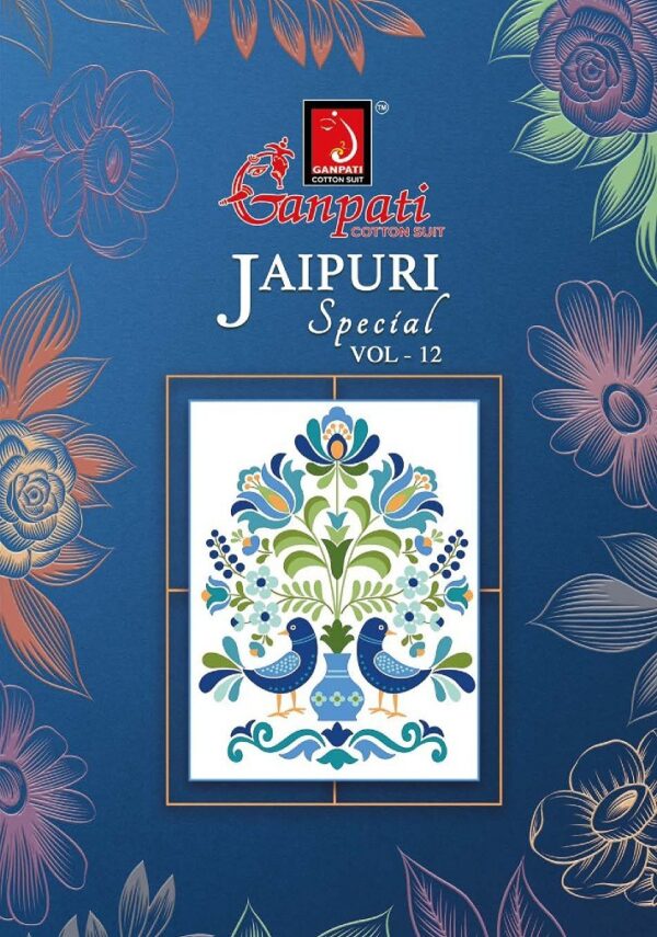 GANPATI JAIPURI VOL 12 COTTON READYMADE SUITS 16.jpg