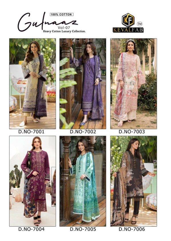 KEVAL FAB GULNAAZ VOL 7 LAWN COTTON SUITS 2.jpg