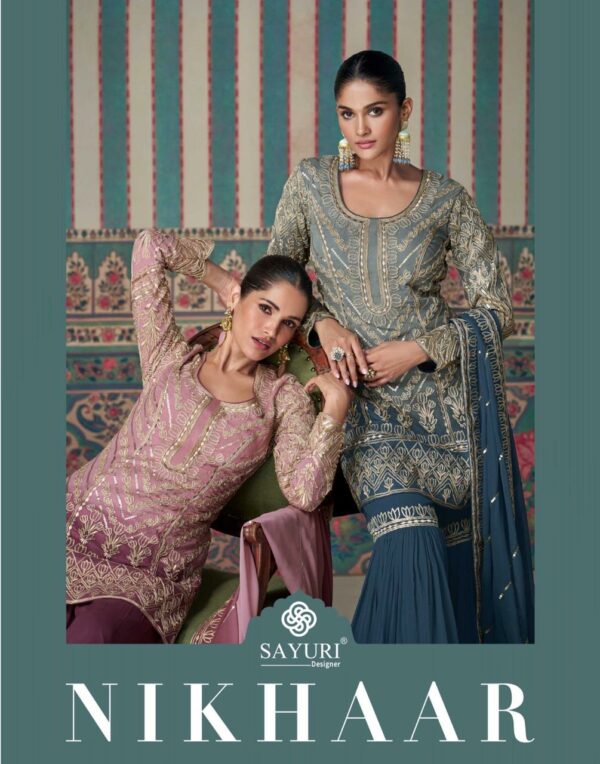 SAYURI DESIGNER NIKHAAR GEORGETTE EMBROIDERY SUIT WHOLESALER 1.jpg