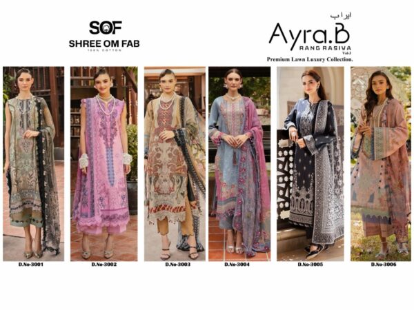 SHREE OM FAB AYRA B VOL 3 RANG RASIYA SUITS 7.jpg