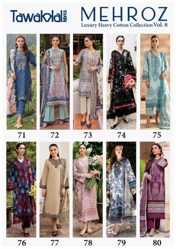 TAWAKKAL FABRICS MEHROZ VOL 8 LAWN KARACHI SUITS 11.jpg