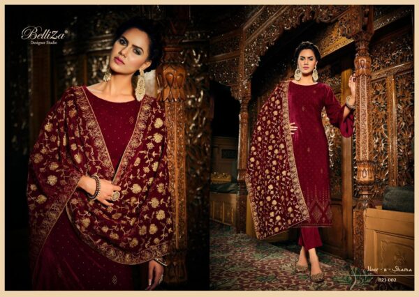 thumbs BELLIZA NOOR E SHAMA VELVET EMBROIDERY SALWAR SUIT SUPPLIER IN SURAT 7.jpg