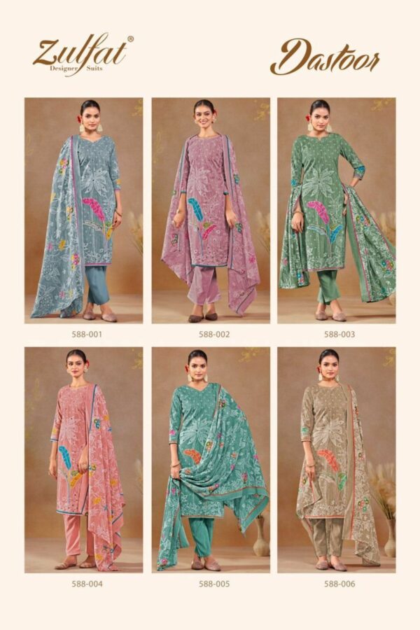 thumbs ZULFAT DASTOOR COTTON PRINTED SALWAR SUIT SUPPLIER IN SURAT 4.jpg