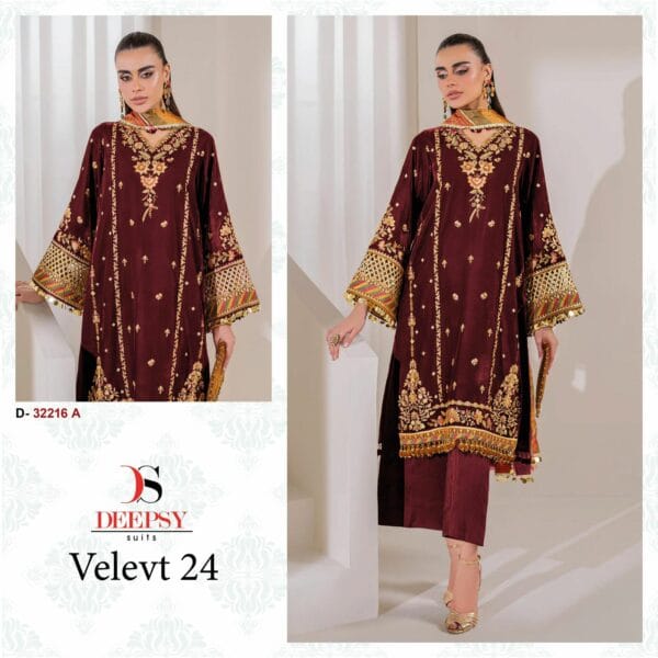 DEEPSY SUITS 32216 SERIES VELVET 24 SALWAR SUITS WHOLESALE 4.jpg