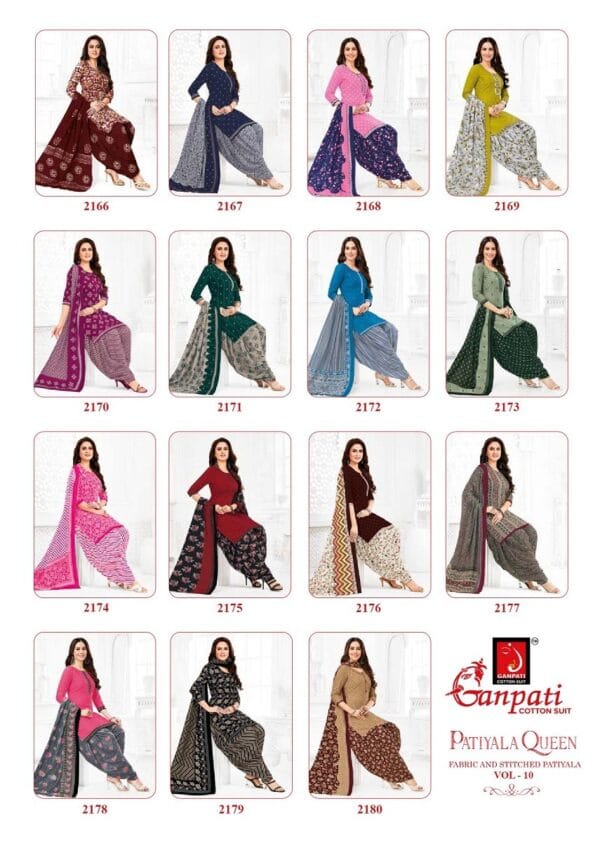 GANPATI PATIYALA QUEEN VOL 10 READYMADE PATIYALA SUITS 15.jpg