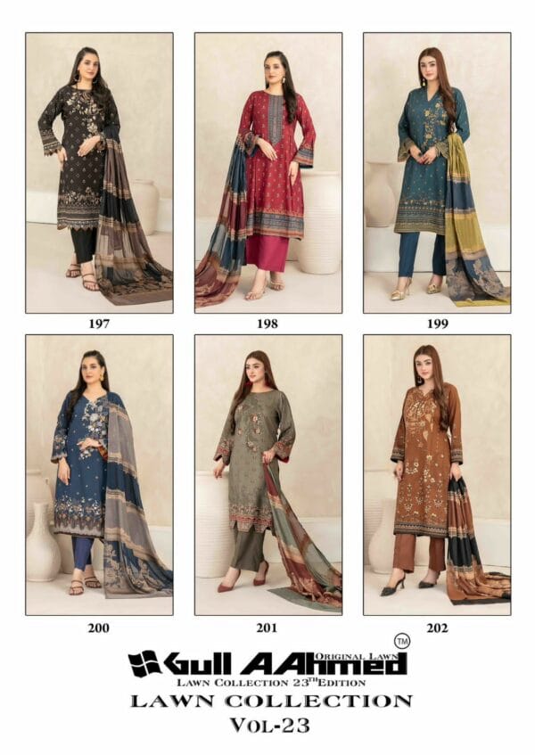 GULL AAHMED VOL 23 LAWN COLLETION SUITS WHOLESALE 3.jpg