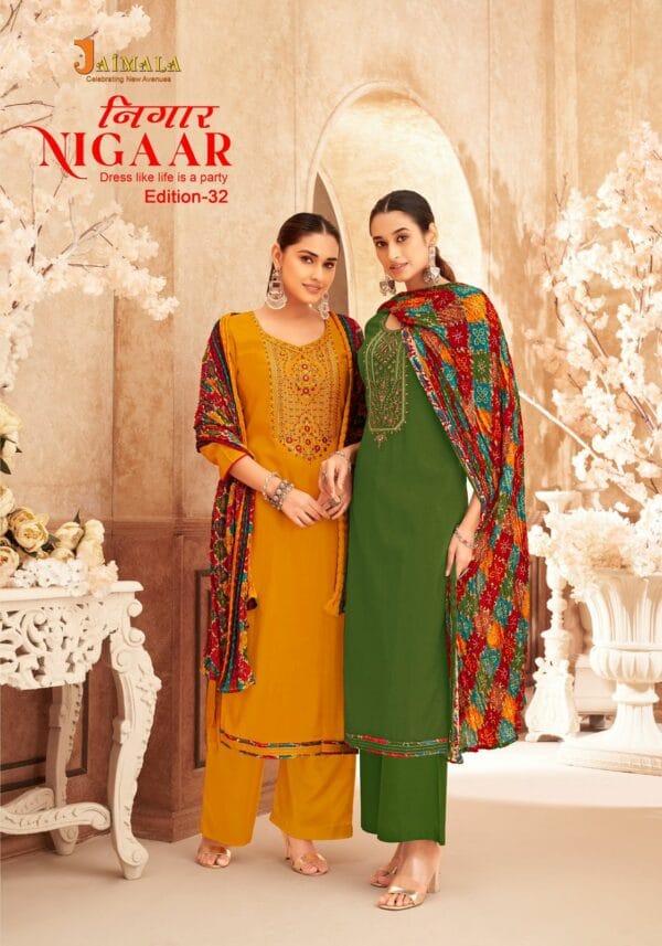 JAIMALA NIGAAR EDITION 32 PURE RAYON SUITS WHOLESALE 1.jpg