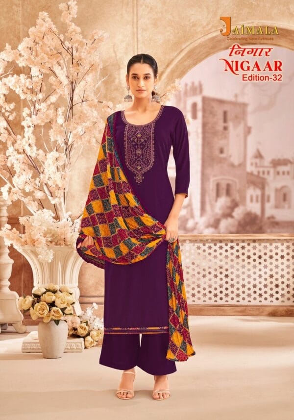 JAIMALA NIGAAR EDITION 32 PURE RAYON SUITS WHOLESALE 6.jpg