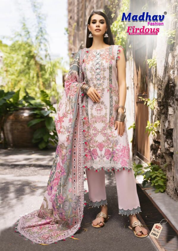 MADHAV FASHION FIRDOUS VOL 1 PURE LAWN SUITS 1.jpg