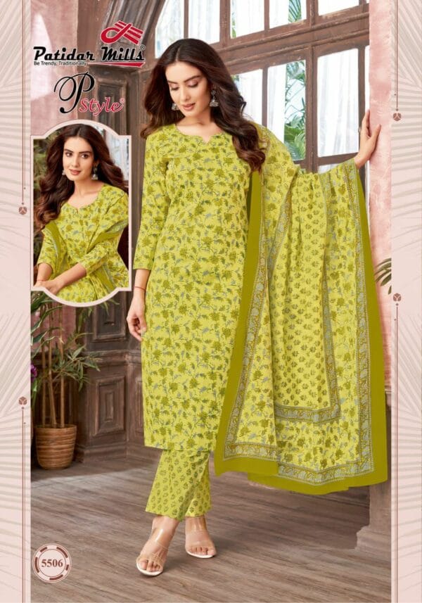 PATIDAR MILLS P STYLE VOL 55 COTTON DRESS MATERIALS 13.jpg