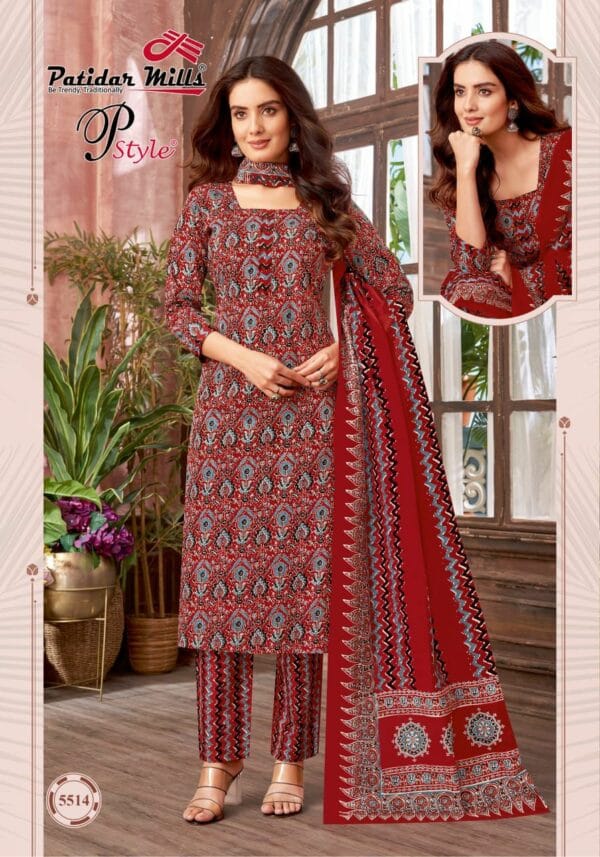 PATIDAR MILLS P STYLE VOL 55 COTTON DRESS MATERIALS 3.jpg