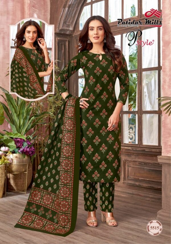 PATIDAR MILLS P STYLE VOL 55 COTTON DRESS MATERIALS 4.jpg