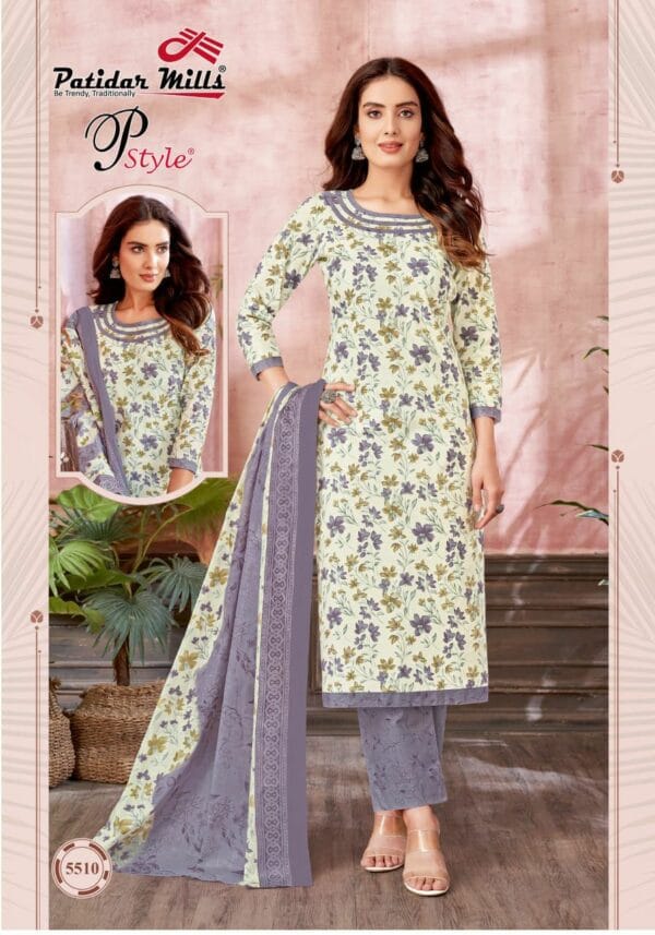 PATIDAR MILLS P STYLE VOL 55 COTTON DRESS MATERIALS 9.jpg