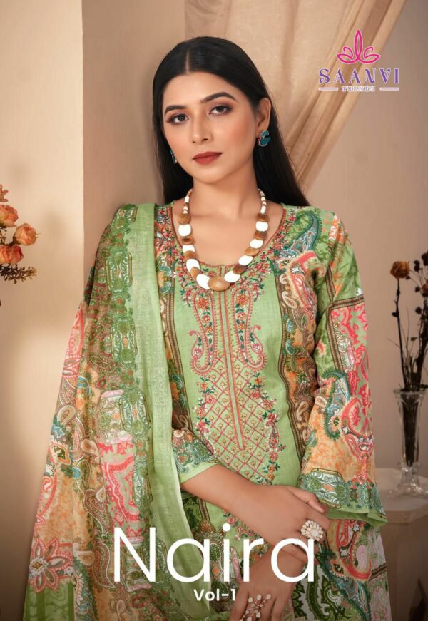 SAANVI TRENDS NAIRA VOL 1 COTTON LAWN SUITS 9.jpg