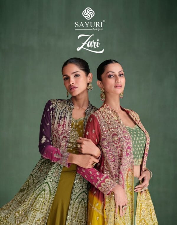 SAYURI DESIGNER ZARI GEORGETTE SUITS WHOLESALE 1.jpg