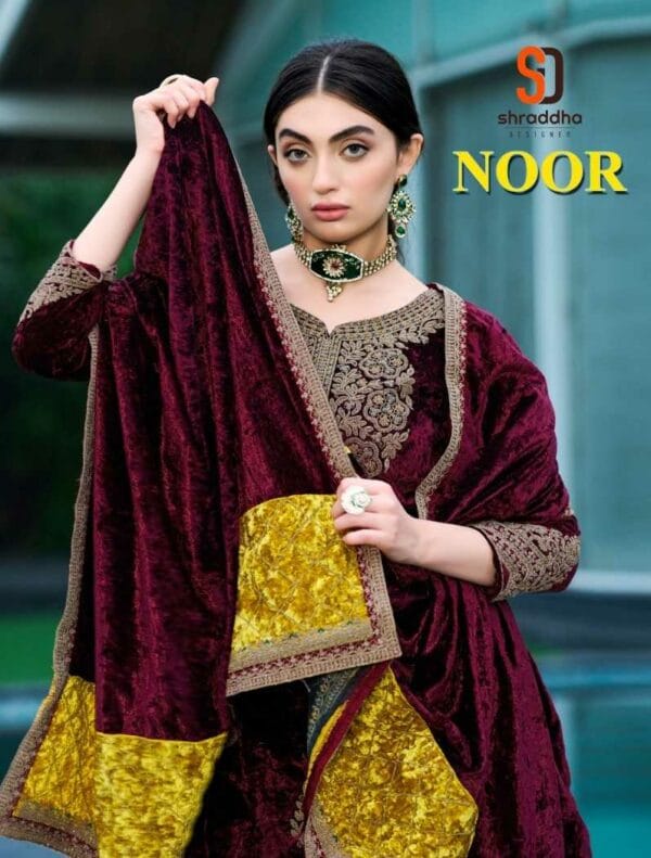 SHRADDHA DESIGNER NOOR PURE VELVET WINTER SUITS 13.jpeg