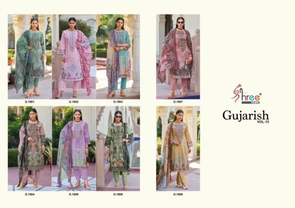 SHREE FABS GUJARISH VOL 15 PURE COTTON SUITS WHOLESALE 2.jpg