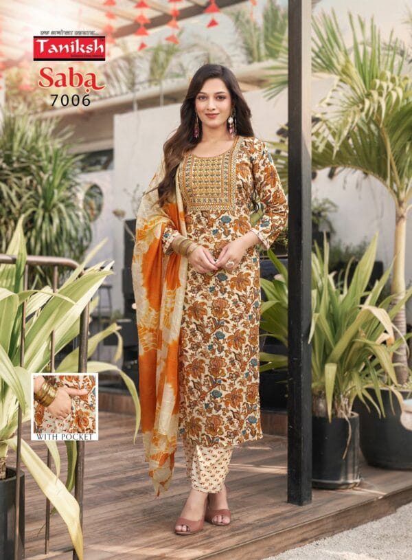 TANIKSH SABA VOL 7 READYMADE KURTI WITH POCKET 5.jpg