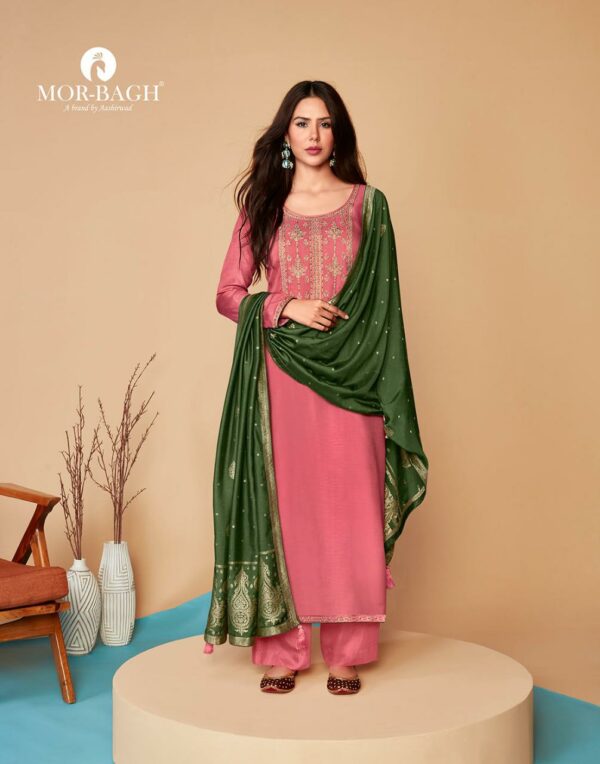 AASHIRWAD MOR BAGH SAARAS SILK SUITS CATALOGUE 14.jpg