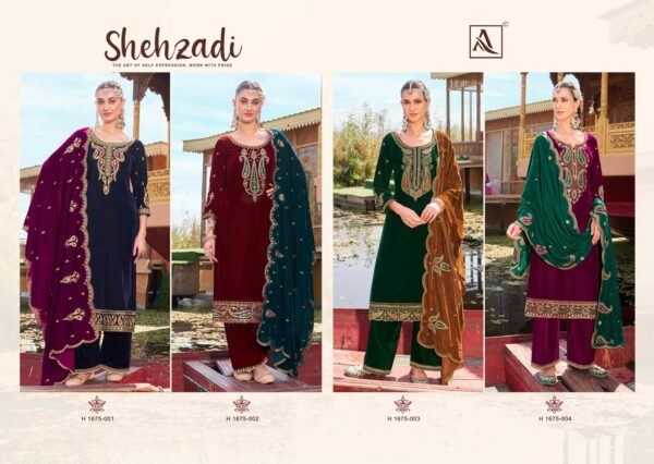 ALOK SUITS SHEHZADI VELVET WINTER SUITS CATALOGUE 16.jpg