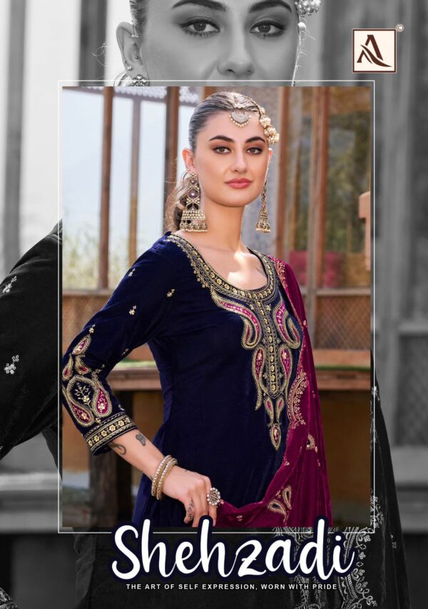 ALOK SUITS SHEHZADI VELVET WINTER SUITS CATALOGUE 6.jpg