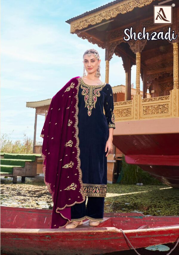 ALOK SUITS SHEHZADI VELVET WINTER SUITS CATALOGUE 7.jpg