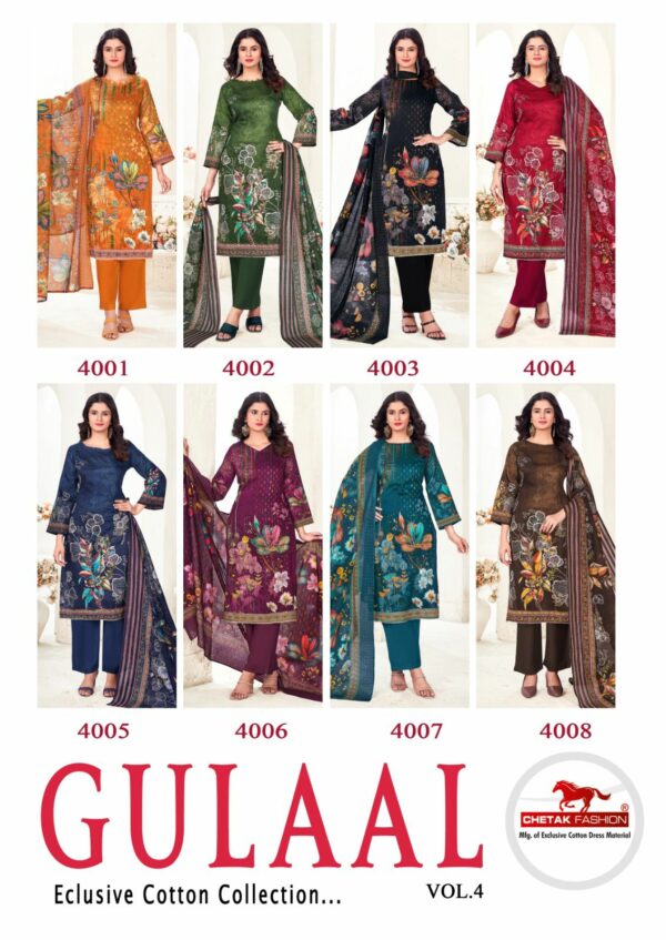 CHETAK FASHION GULAAL VOL 4 COTTON DRESS MATERIAL 1.jpg