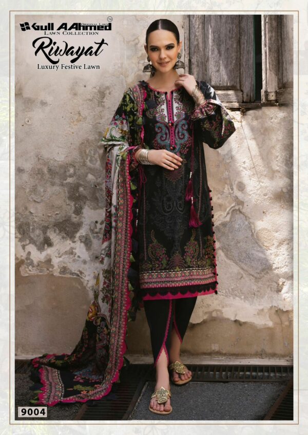 GULL AAHMED RIWAYAT VOL 9 COTTON KARACHI SUITS 3.jpg