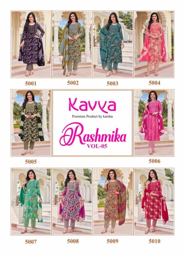 KAVYA RASHMIKA VOL 5 READYMADE KURTIS SUPPLIER 14.jpg