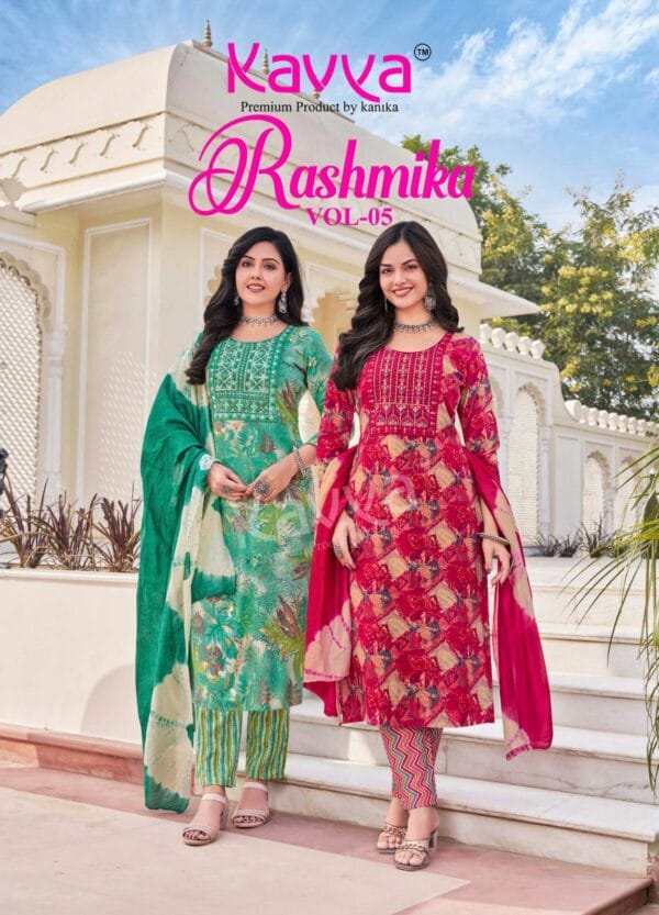 KAVYA RASHMIKA VOL 5 READYMADE KURTIS SUPPLIER 15.jpg