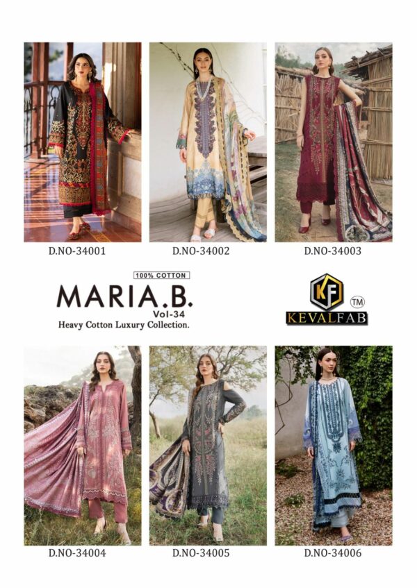 KEVAL FAB MARIA B VOL 34 LAWN KARACHI SUITS CATALOG 7.jpg