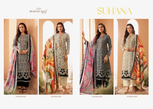 MUMTAZ ARTS SUHANA MUSLIN SALWAR SUITS CATALOG 9.jpg