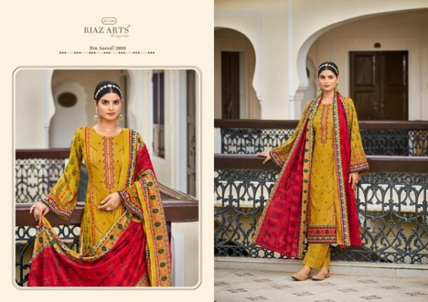 RIAZ ARTS BIN SAEED VOL 3 PURE COTTON SUITS 3.jpg