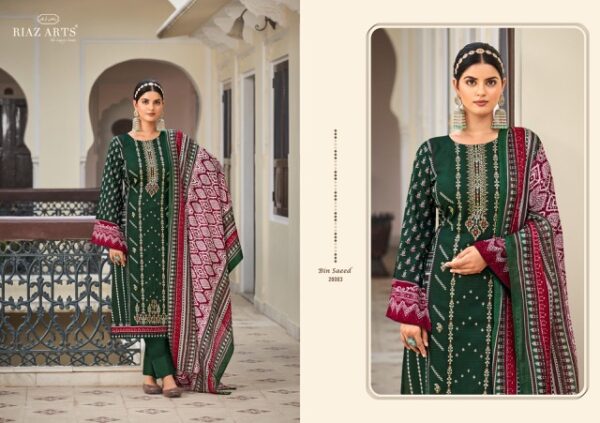 RIAZ ARTS BIN SAEED VOL 3 PURE COTTON SUITS 6.jpg