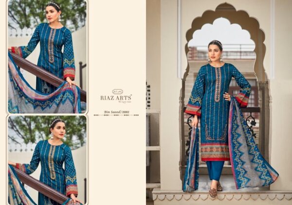 RIAZ ARTS BIN SAEED VOL 3 PURE COTTON SUITS 8.jpg