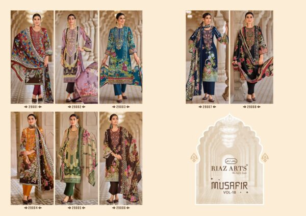 RIAZ ARTS MUSAFIR VOL 18 PURE LAWN KARACHI SUITS 11.jpg