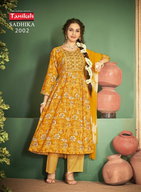 TANIKSH SADHIKA VOL 2 REYON PRINTED KURTIS CATALOG 3.jpg