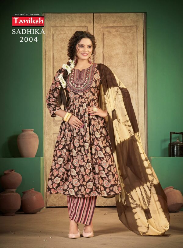 TANIKSH SADHIKA VOL 2 REYON PRINTED KURTIS CATALOG 6.jpg