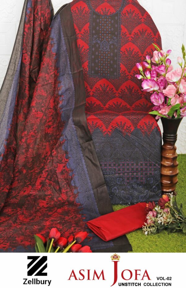 ZELLBURY ASIM JOFA VOL 2 COTTON KARACHI SUITS 1.jpg