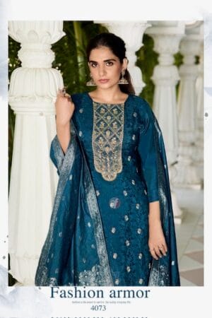 ANJU FABRICS SILK AFFAIR VOL 5 DOLA SILK READYMADE KURTI 1.jpg