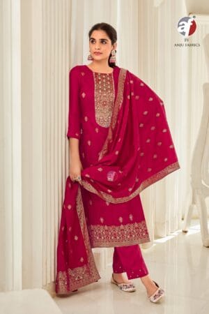 ANJU FABRICS SILK AFFAIR VOL 5 DOLA SILK READYMADE KURTI 10.jpg