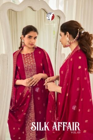 ANJU FABRICS SILK AFFAIR VOL 5 DOLA SILK READYMADE KURTI 12.jpg