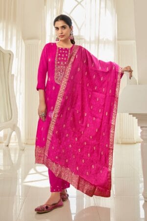 ANJU FABRICS SILK AFFAIR VOL 5 DOLA SILK READYMADE KURTI 5.jpg