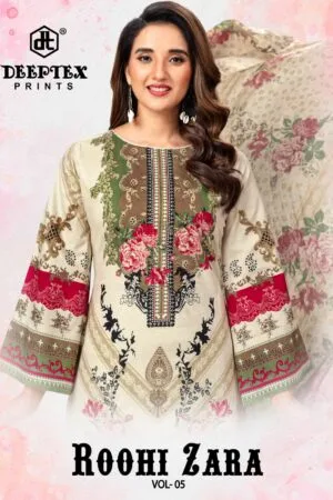 DEEPTEX PRINTS ROOHI ZARA VOL 5 LAWN KARACHI SUITS 9.jpg